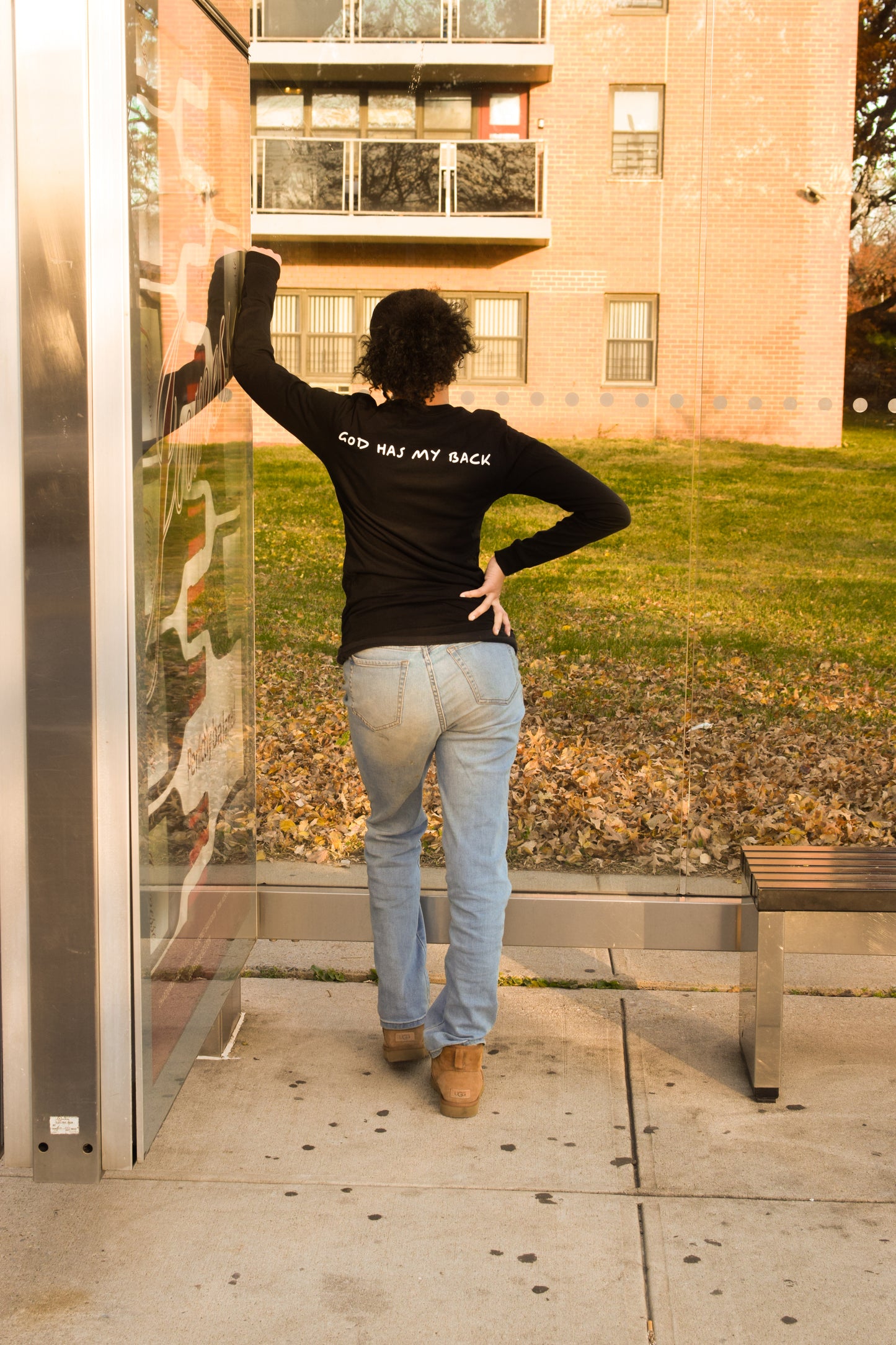 God Has My Back Unisex Long Sleeve