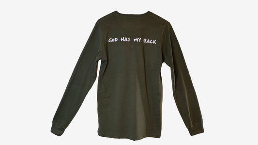 God Has My Back Unisex Long Sleeve